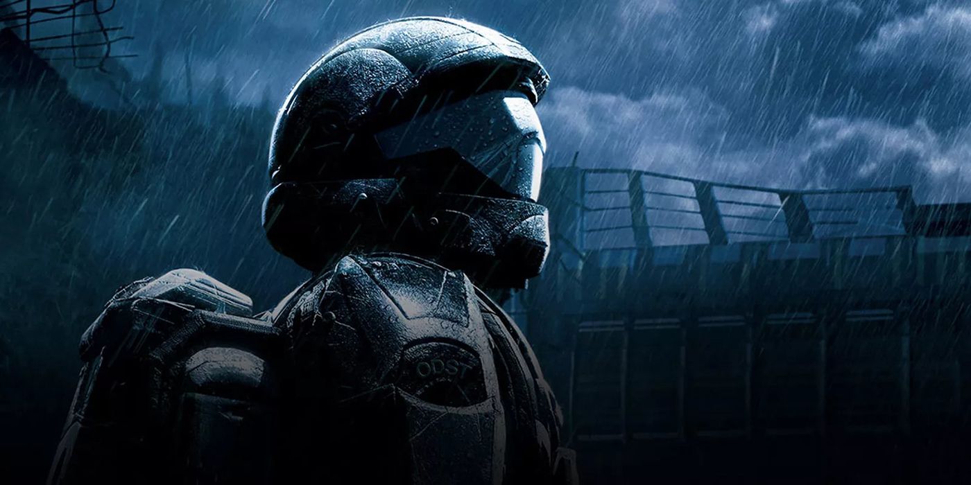 Halo 3 ODST promo image with Master Chief