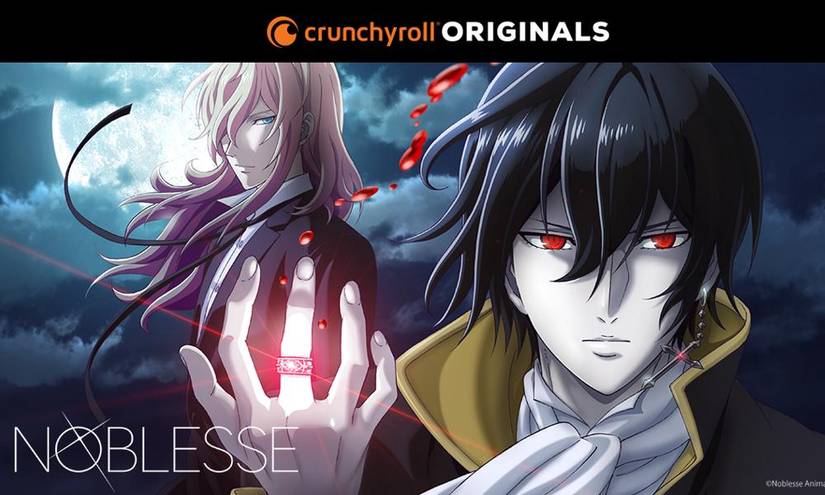 Image from the latest original anime from Crunchyroll Noblesse. 