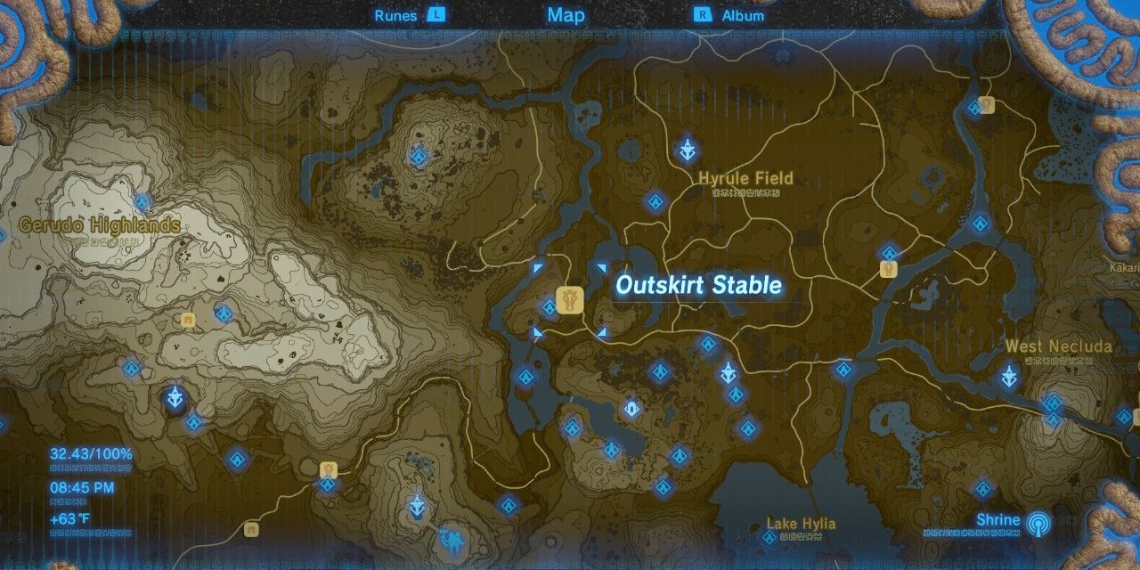 Outskirt Stable botw