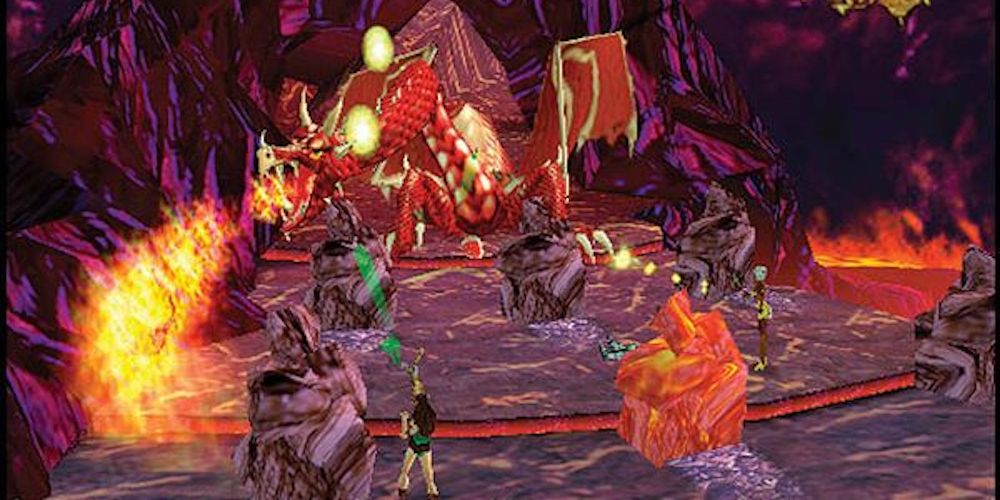 PS2 Gauntlet Legends Dark Legacy Dragon Fight