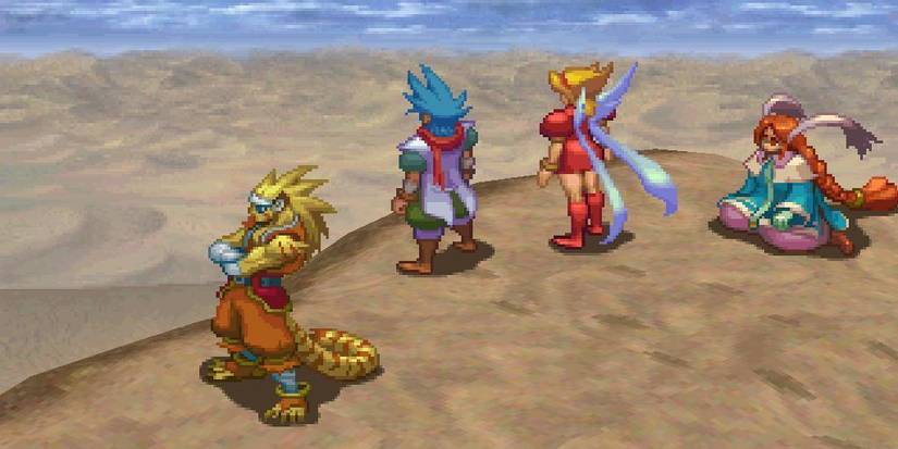 PSX Breath Of Fire III Cliff View