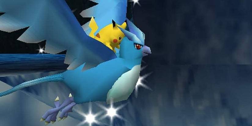 Pokemon Snap Pikachu Riding Articuno Rare