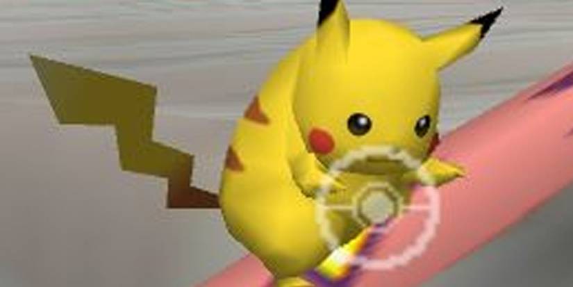 Pokemon Snap Surfing Pikachu