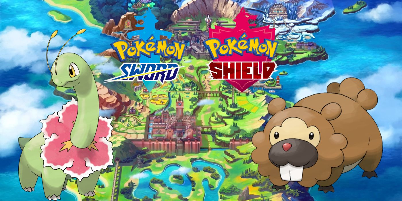 pokemon sword shield returning pokemon new dlc bidoof meganium