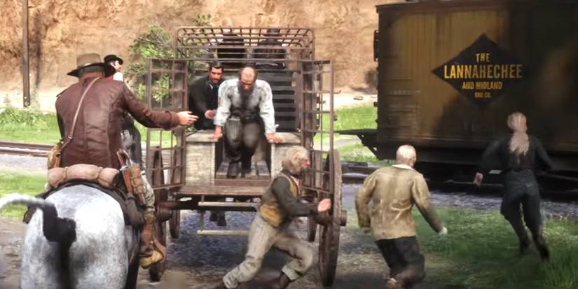 Red Dead Redemption 2 Anderson Boys Escape From Custody