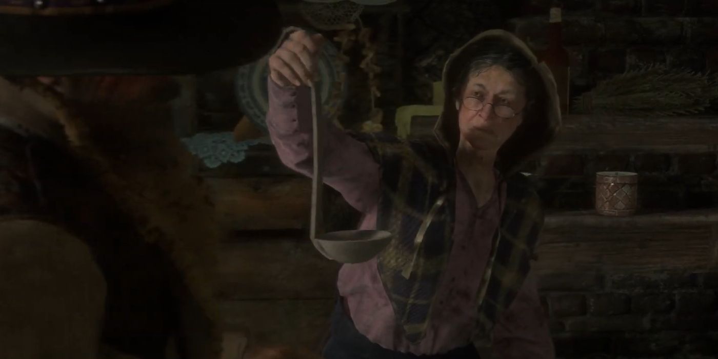 Red Dead Redemption 2 Mama Watson Serving Soup