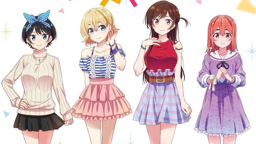These are the girls from the anime Rent A Girlfriend