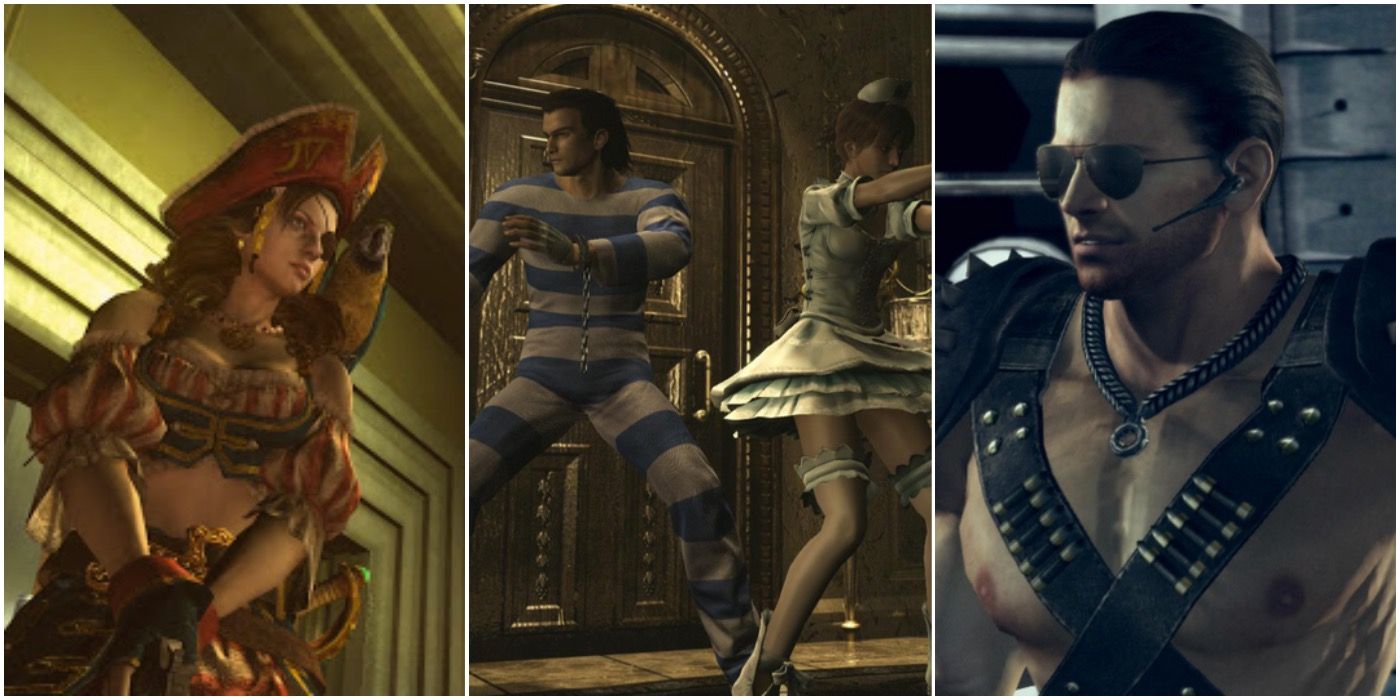 The alternate Chris costume that we all REALLY want in a game. :  r/residentevil