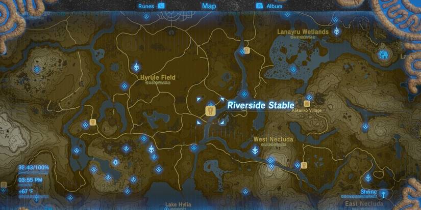 Riverside Stable botw