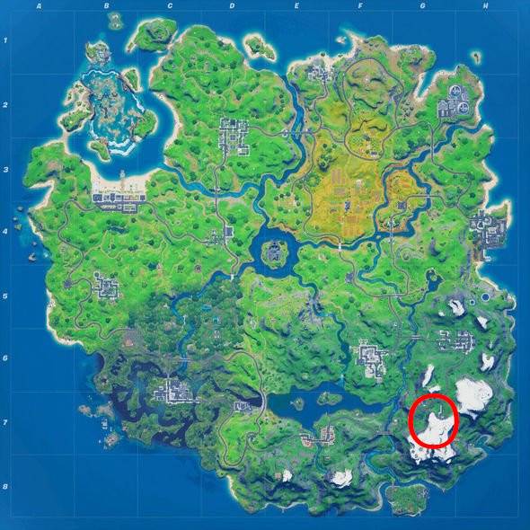 Catty Corner Location in Season 4 fortnite