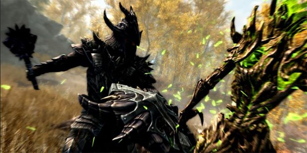 The Daedric weapons and armor are some of the best in Skyrim