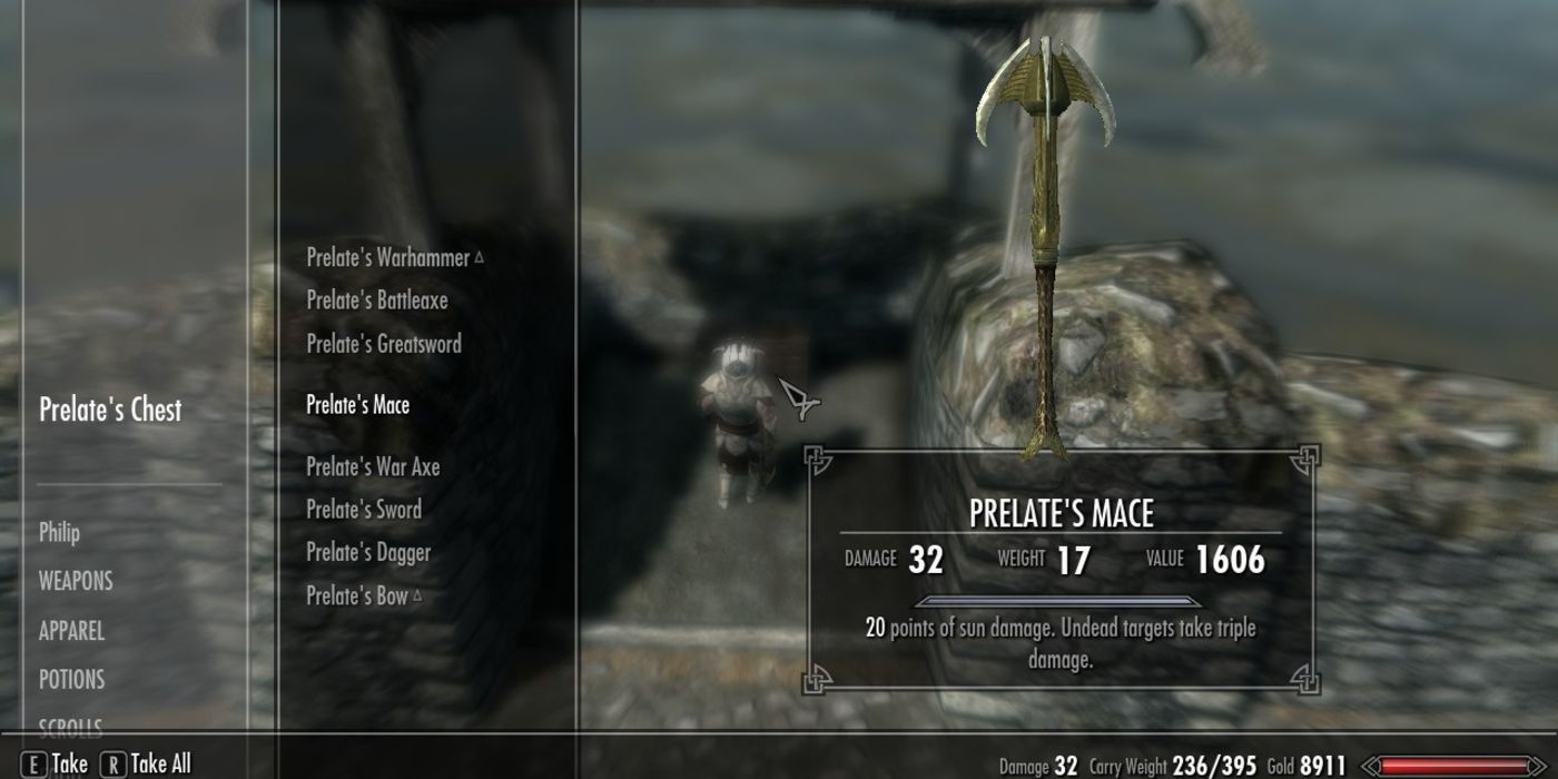 Skyrim Prelates Mace