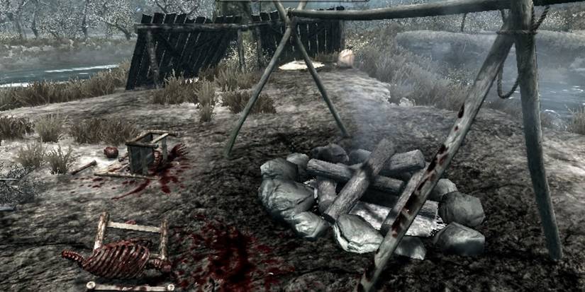 Skyrim Swamp Pond Massacre