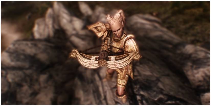 The crossbow mod for Skyrim