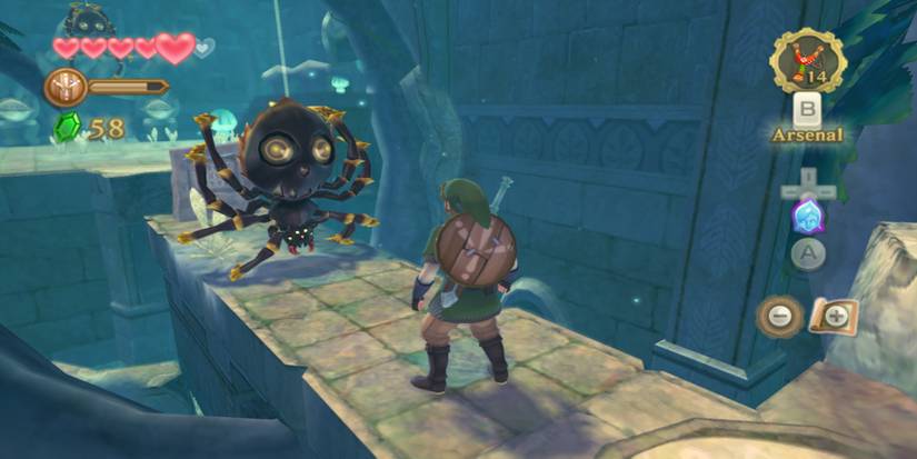 Skyward Sword gameplay