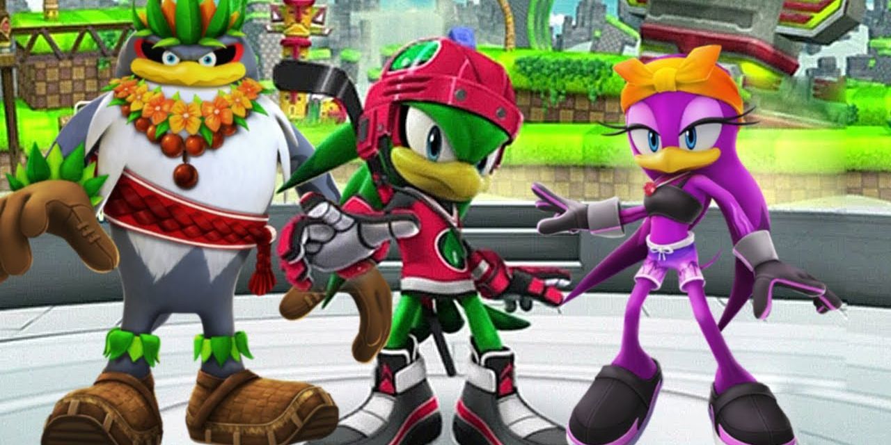 Jet The Hawk Babylon Rogues in Sonic Forces