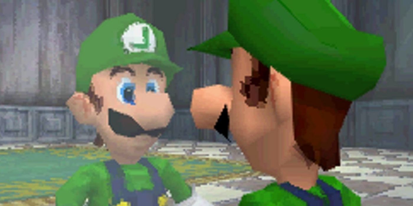 Super Mario 64 DS Luigi