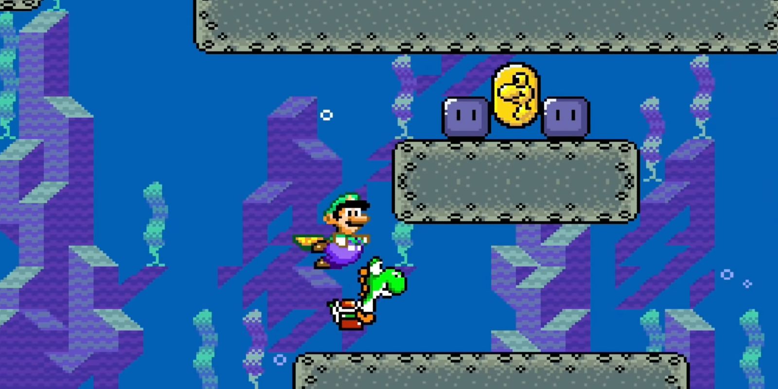 Super Mario World Luigi