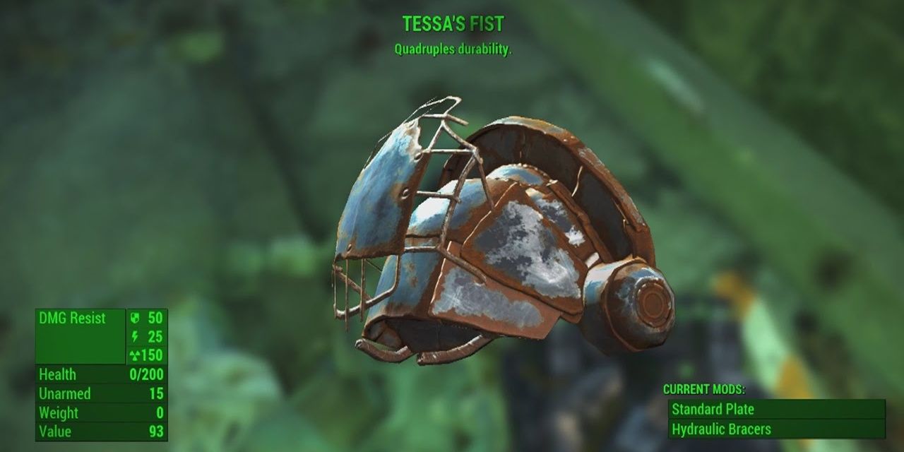 Tessa's Fist in Fallout 4
