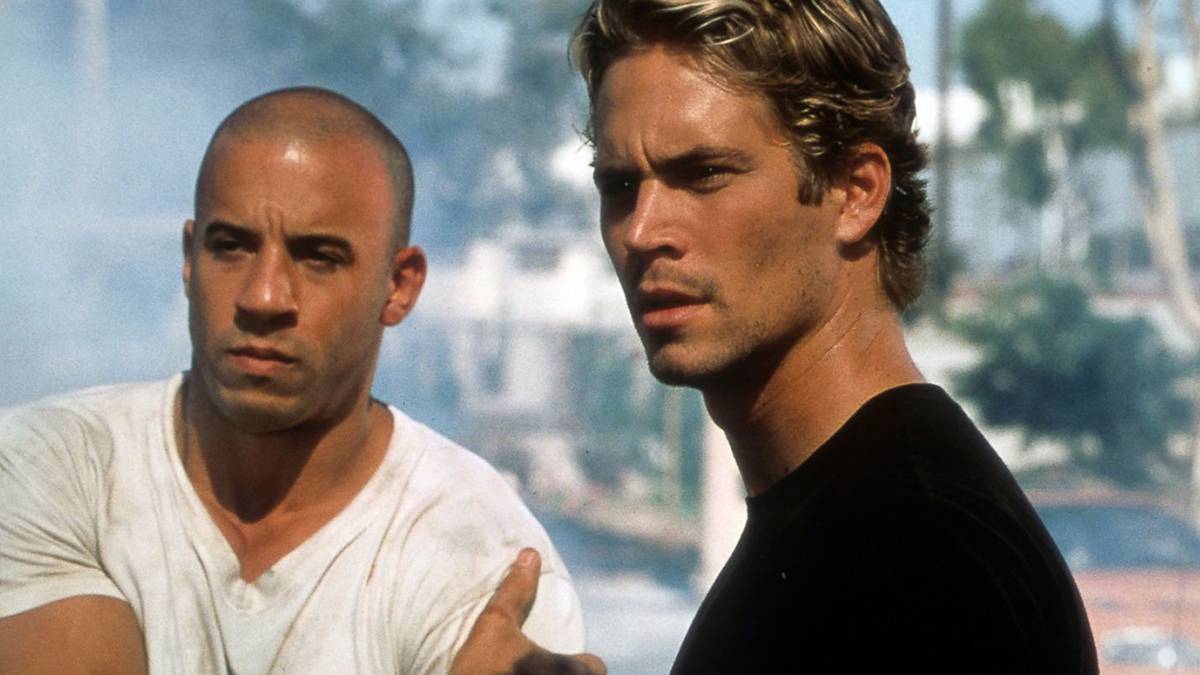 Vin Diesel and Paul Walker in The Fast and The Furious