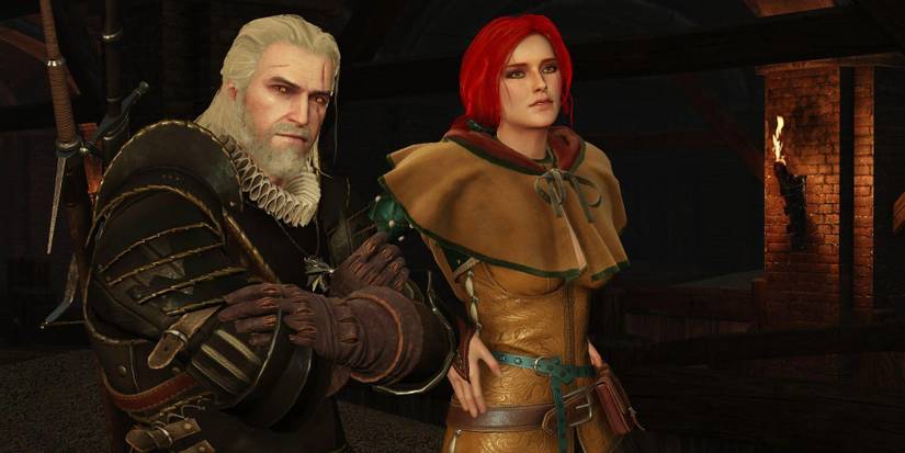 The Witcher 3 Triss and Geralt