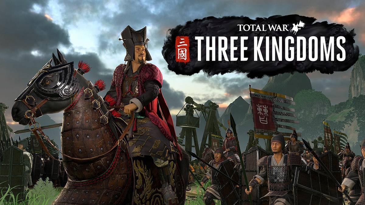 Total War Three Kingdoms warlord on a horse