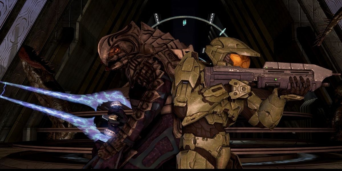 The Arbiter Back To Back With The Master Chief
