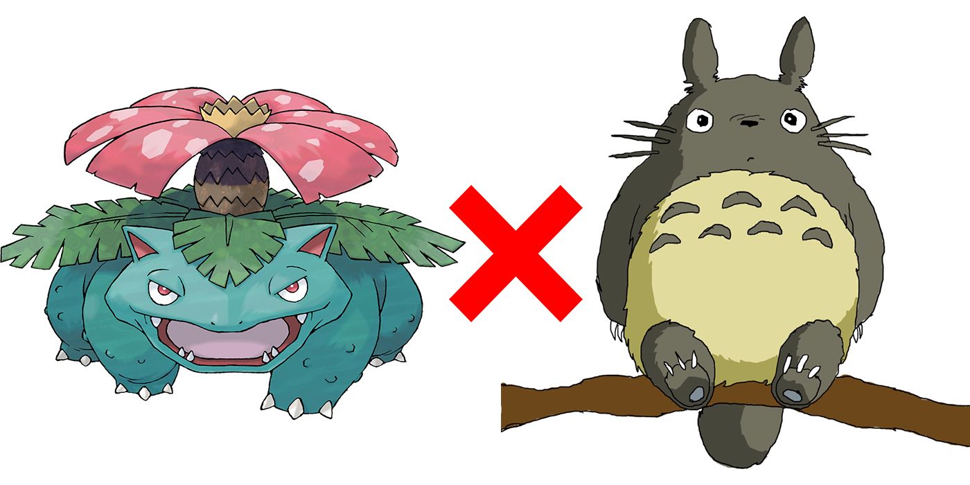 Pokemon Fan Recreates Venusaur as Totoro