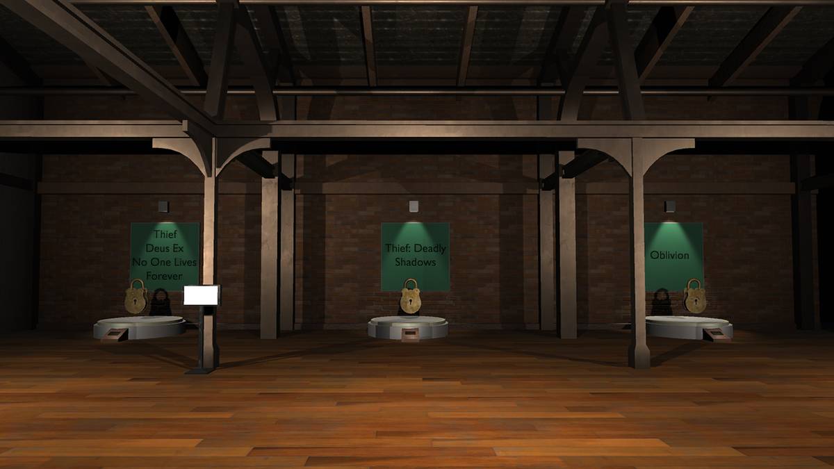 Virtual Museum of Mechanics Lockpicking