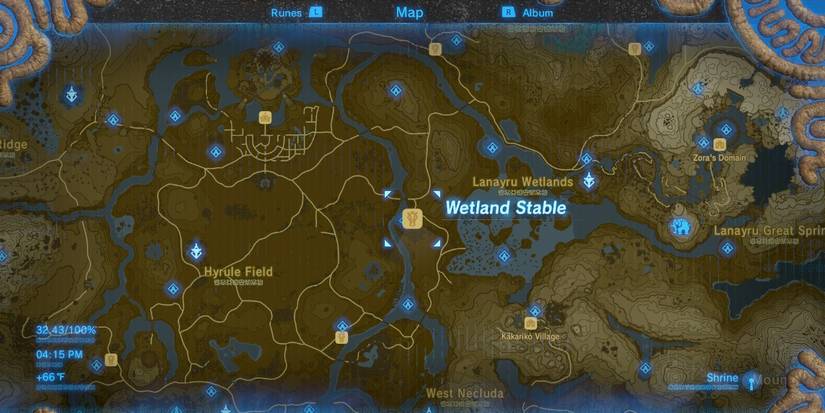 Wetland Stable botw