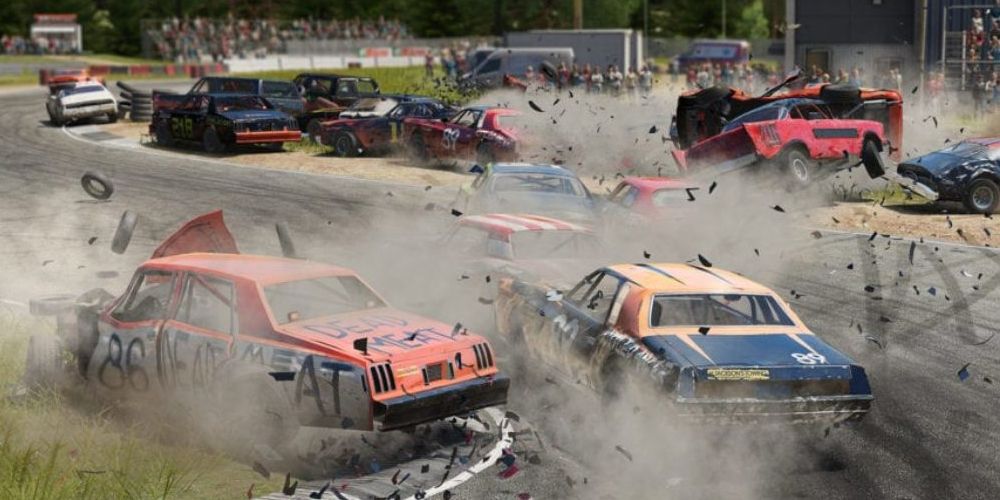 Wreckfest-Demolition-Derby-Crushed-Cars
