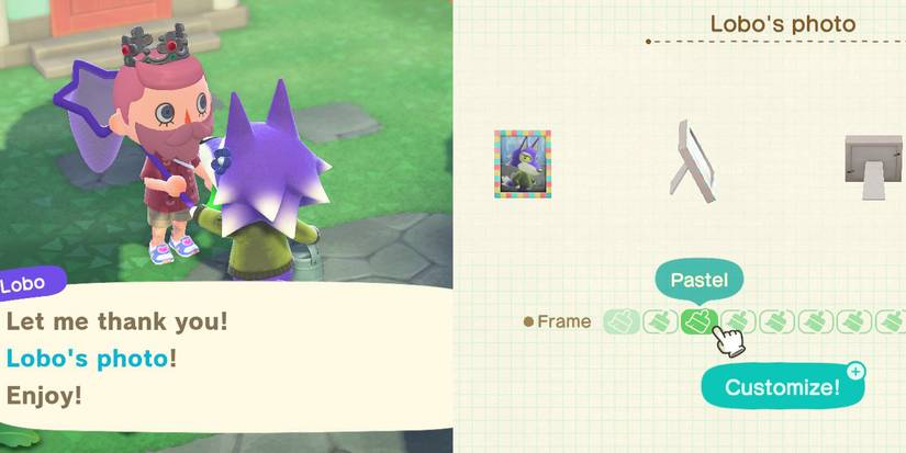 animal crossing new horizons lobo picture