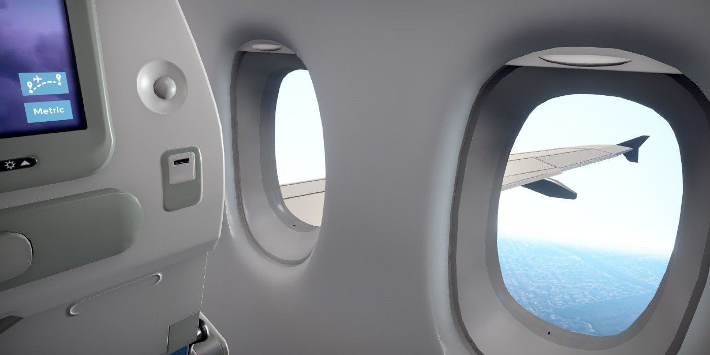 airplane mode screenshot window seat