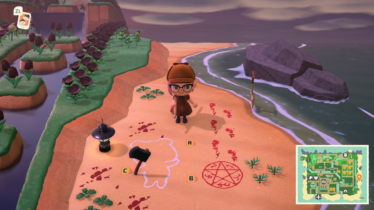 Animal Crossing New Horizons Murder Scene
