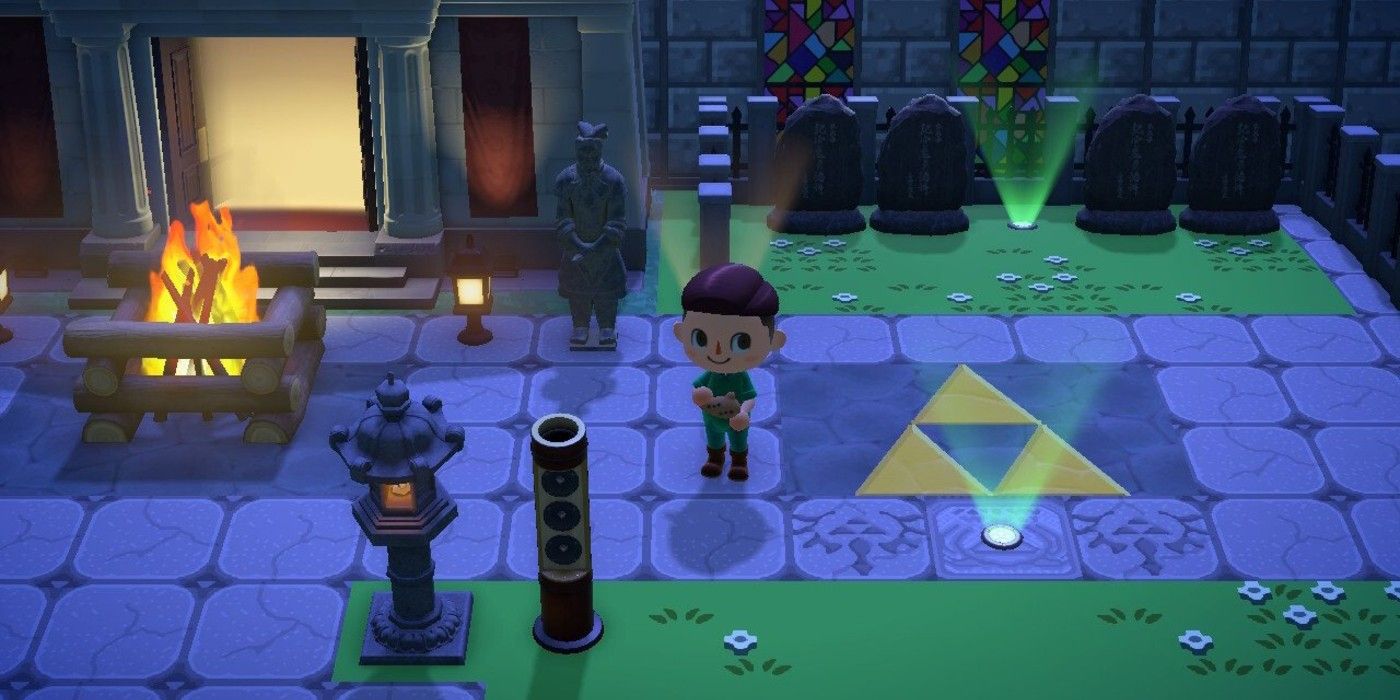 Animal Crossing New Horizons Zelda island