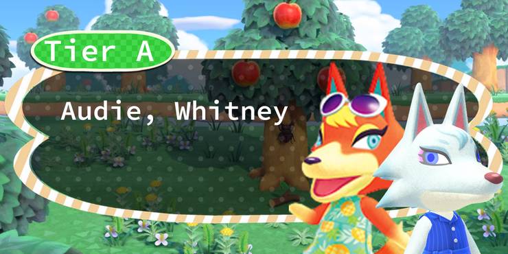 Animal Crossing New Horizons Wolf Villager Tier List Game Rant