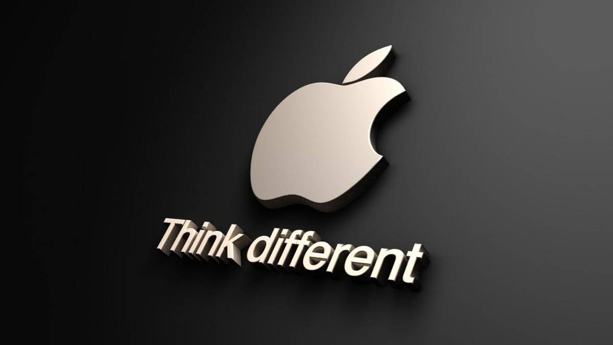 apple think different logo
