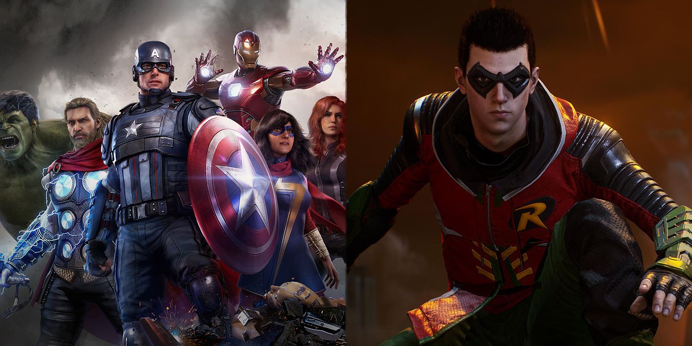 avengers gotham knights comparison header