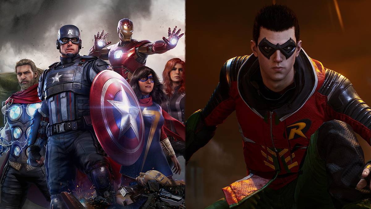 avengers gotham knights comparison header