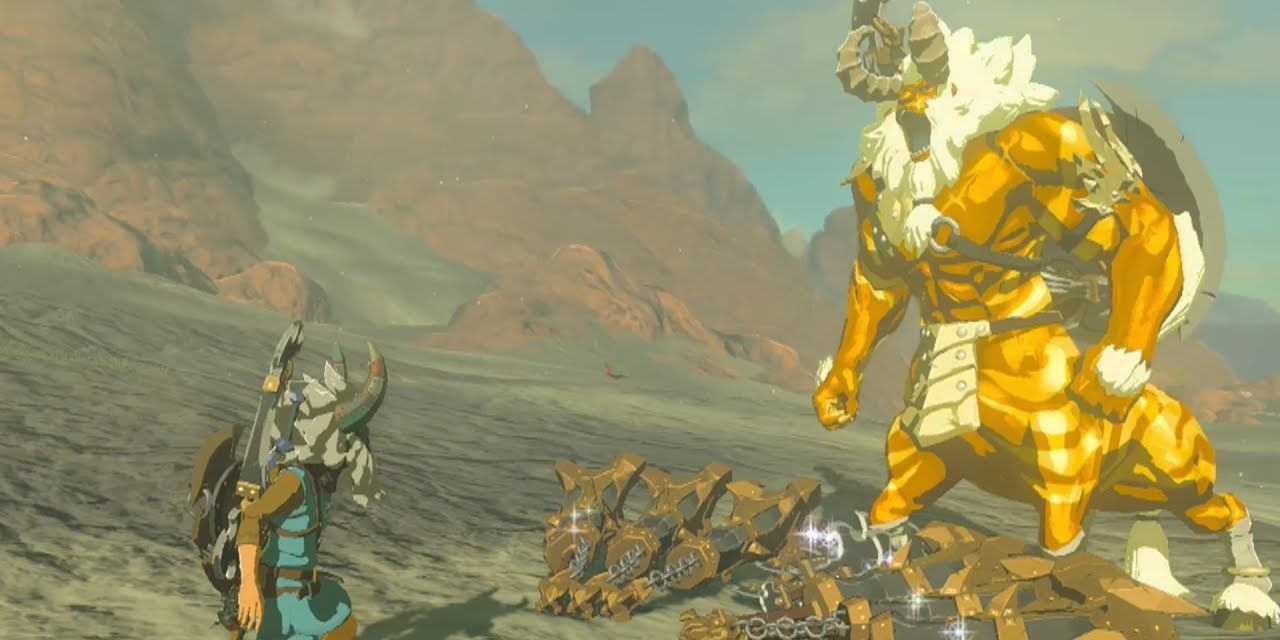 Gold Lynel in Breath of the Wild