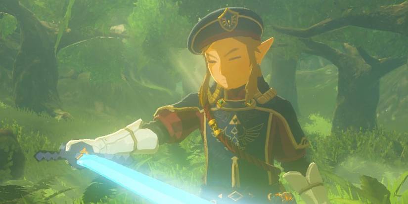 botw lighting sword Cropped
