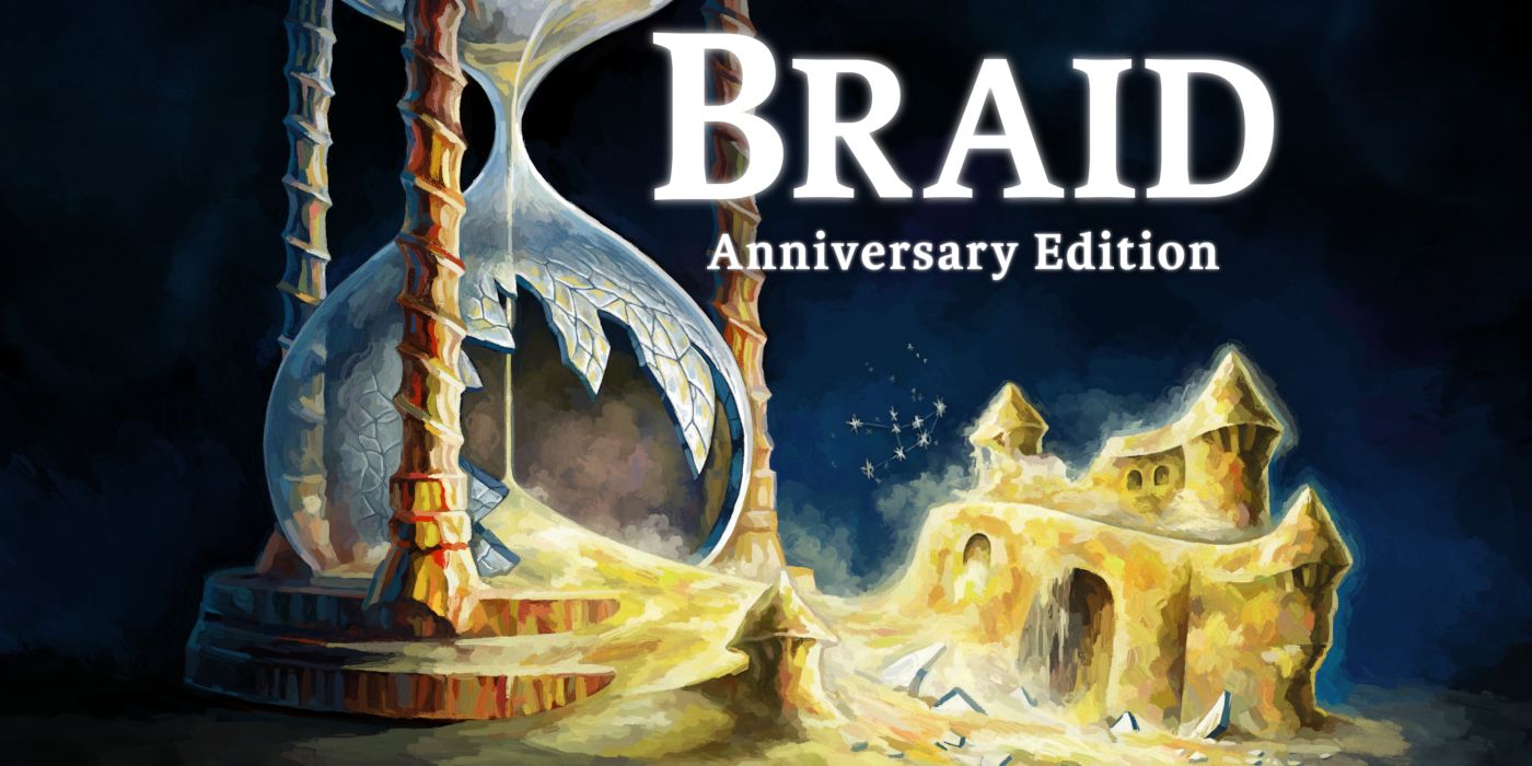 braid anniversary edition logo promo art