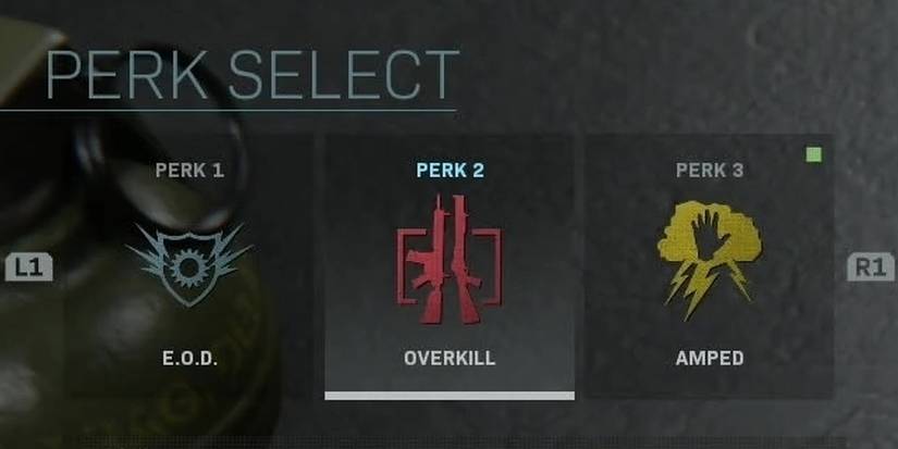 three perk set up modern warfare