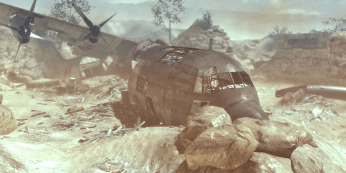 infinity ward downed plane map remake