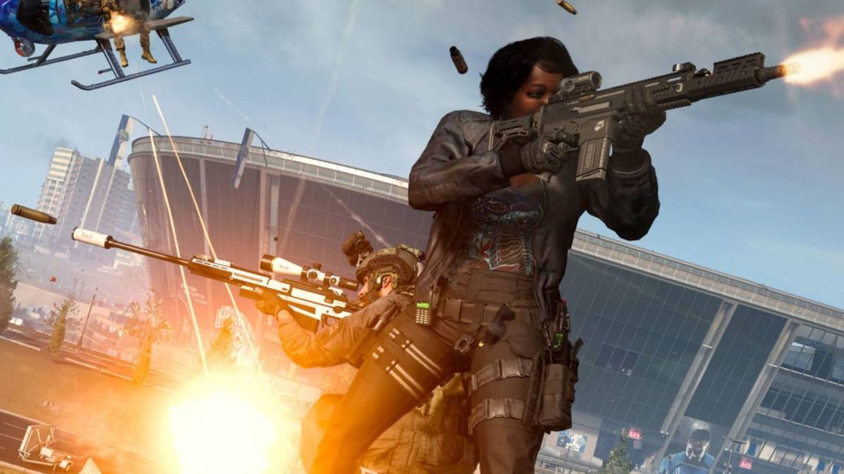 call of duty warzone season 5 stadium helicopter shootout