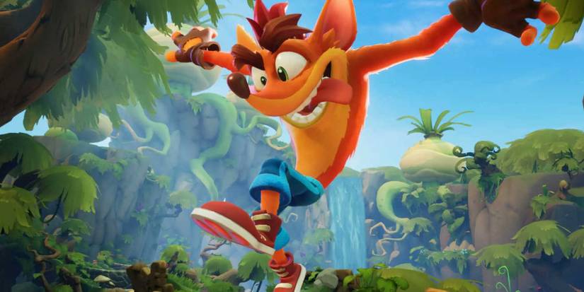 crash bandicoot jumping