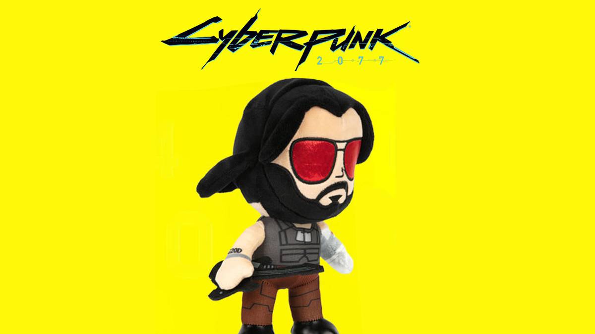 cyberpunk 2077 plush johnny silverhand