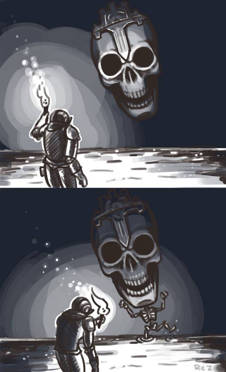 dark soul boss meme High Lord Wolnir 