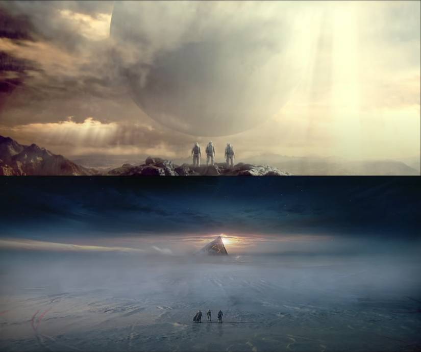 traveler darkness pyramid beyond light