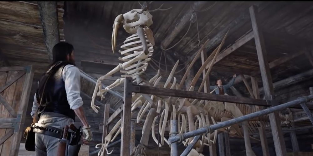 Dinosaur Bones in Red Dead Redemption 2